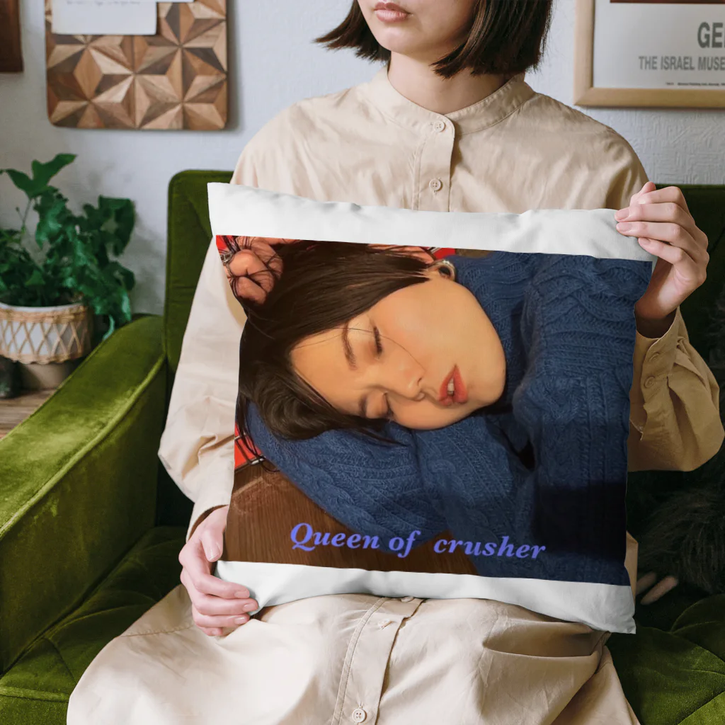 Queen of crusherのQueen of  crusher sleep クッション