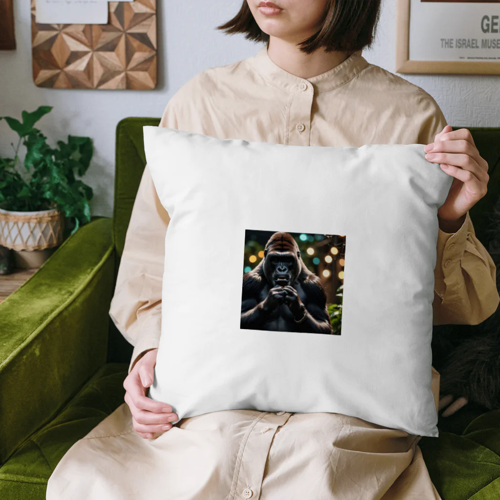 fumi_sportsのボイパしてるゴリラ Cushion