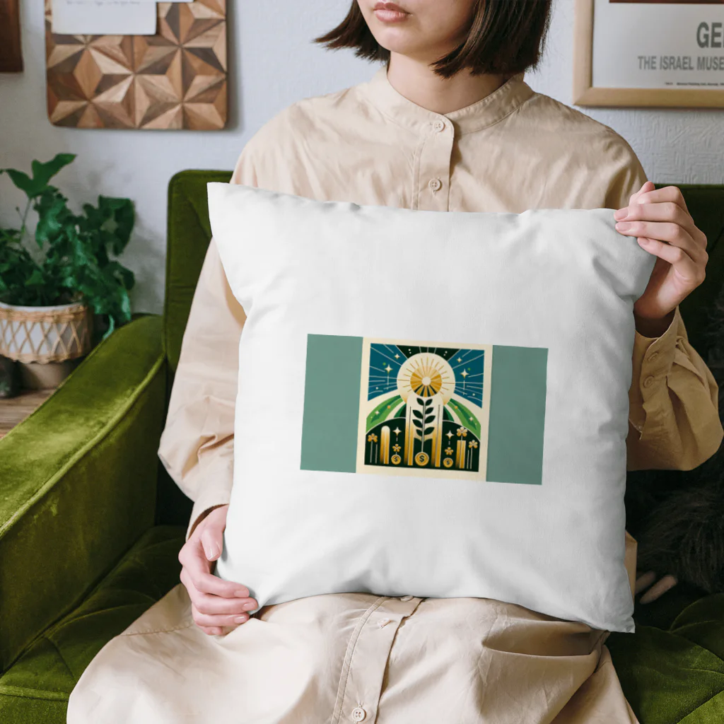 nkcamelliaの幸運と繁栄 Cushion