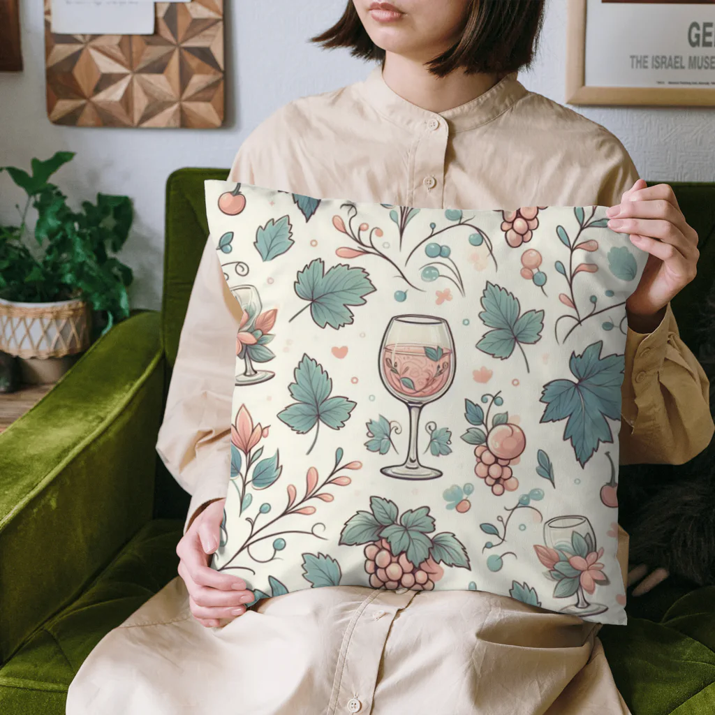 MOONY'S Wine ClosetのRose Cushion