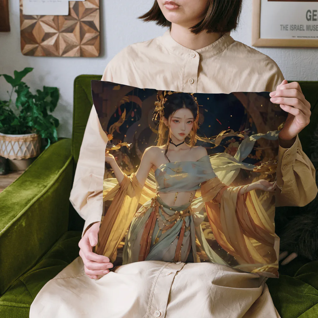 STILZKINのBeautifulOrientalGirl-A Cushion