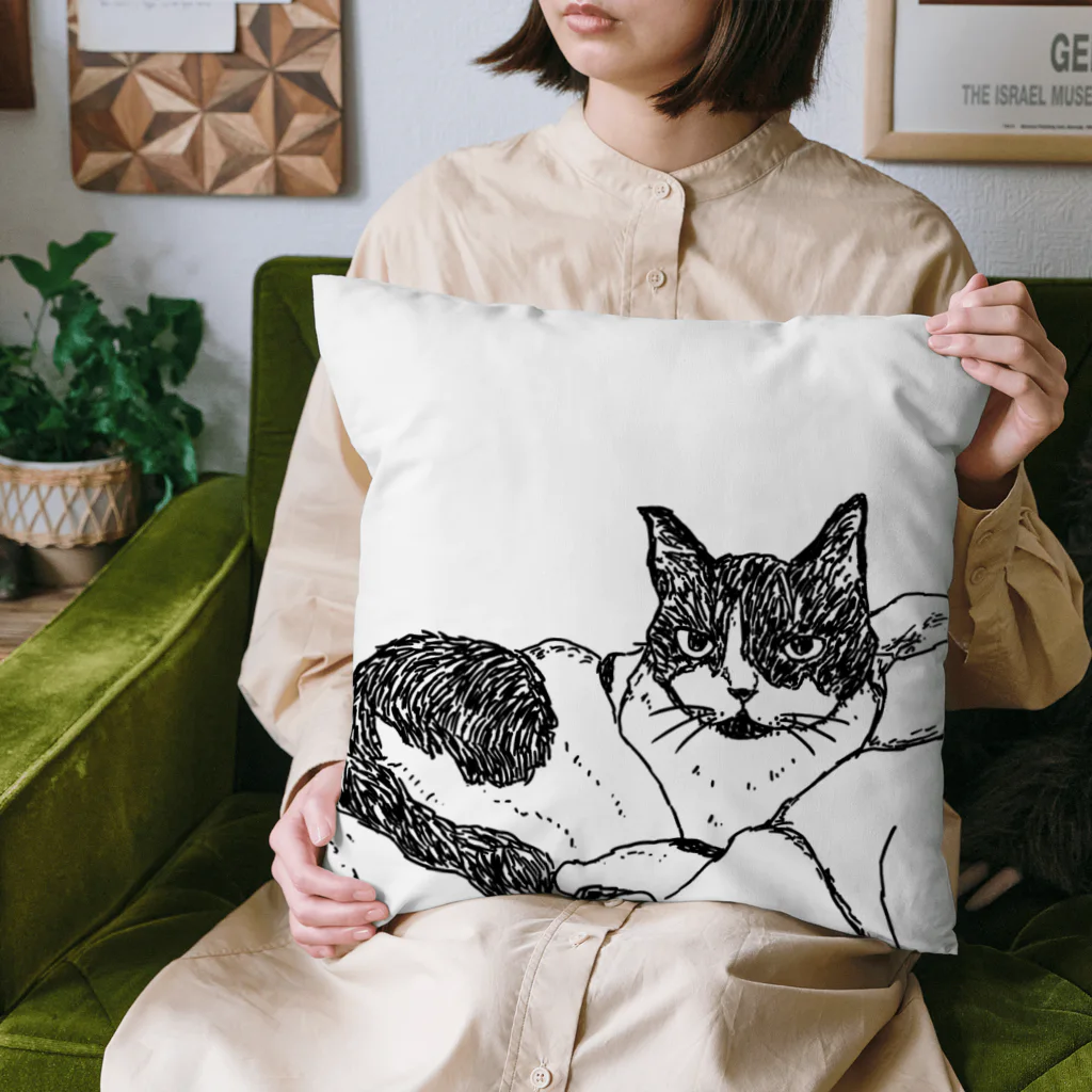 もちけらのにんまり 猫ちゃん。 Cushion