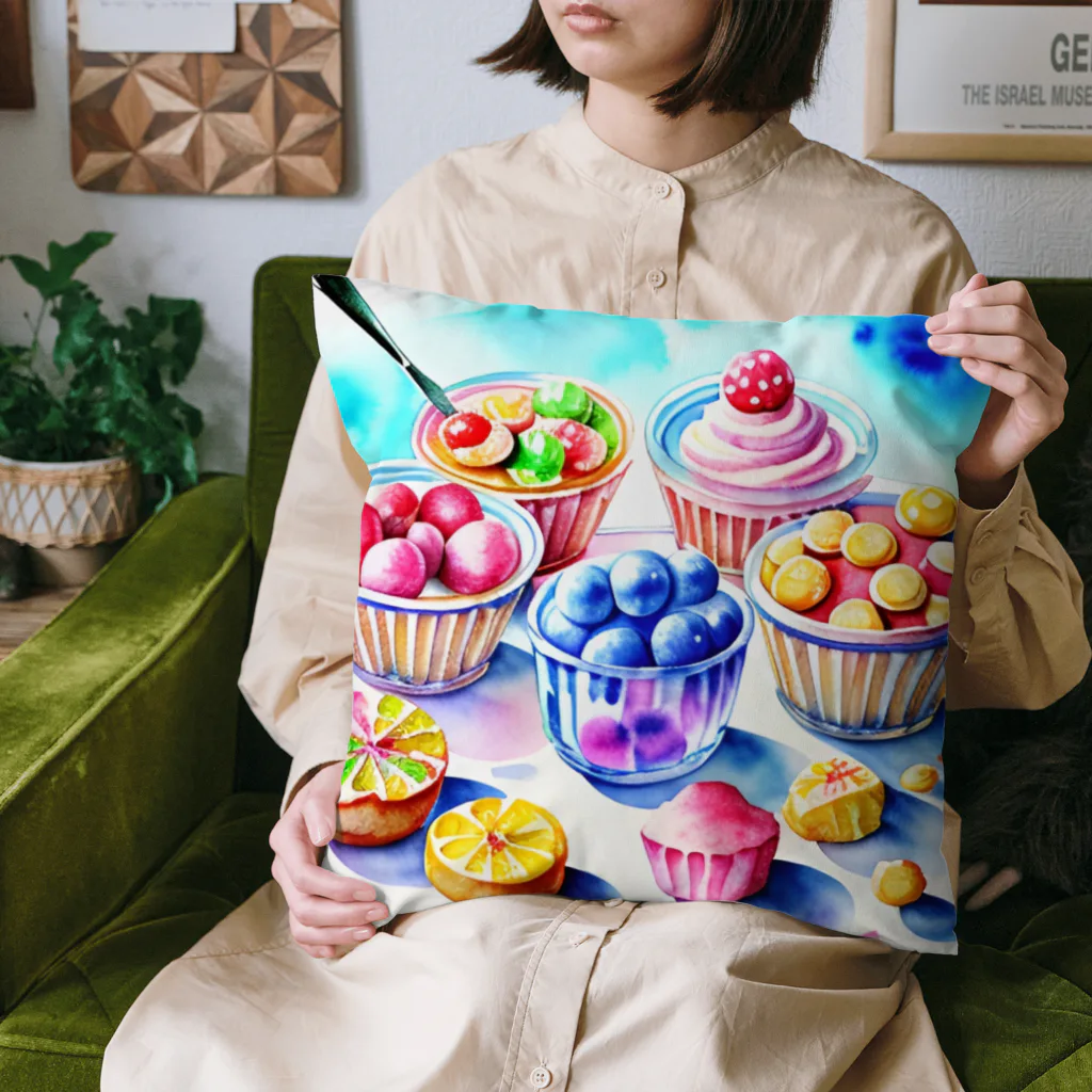 CHIKUSHOのスイーツ Cushion