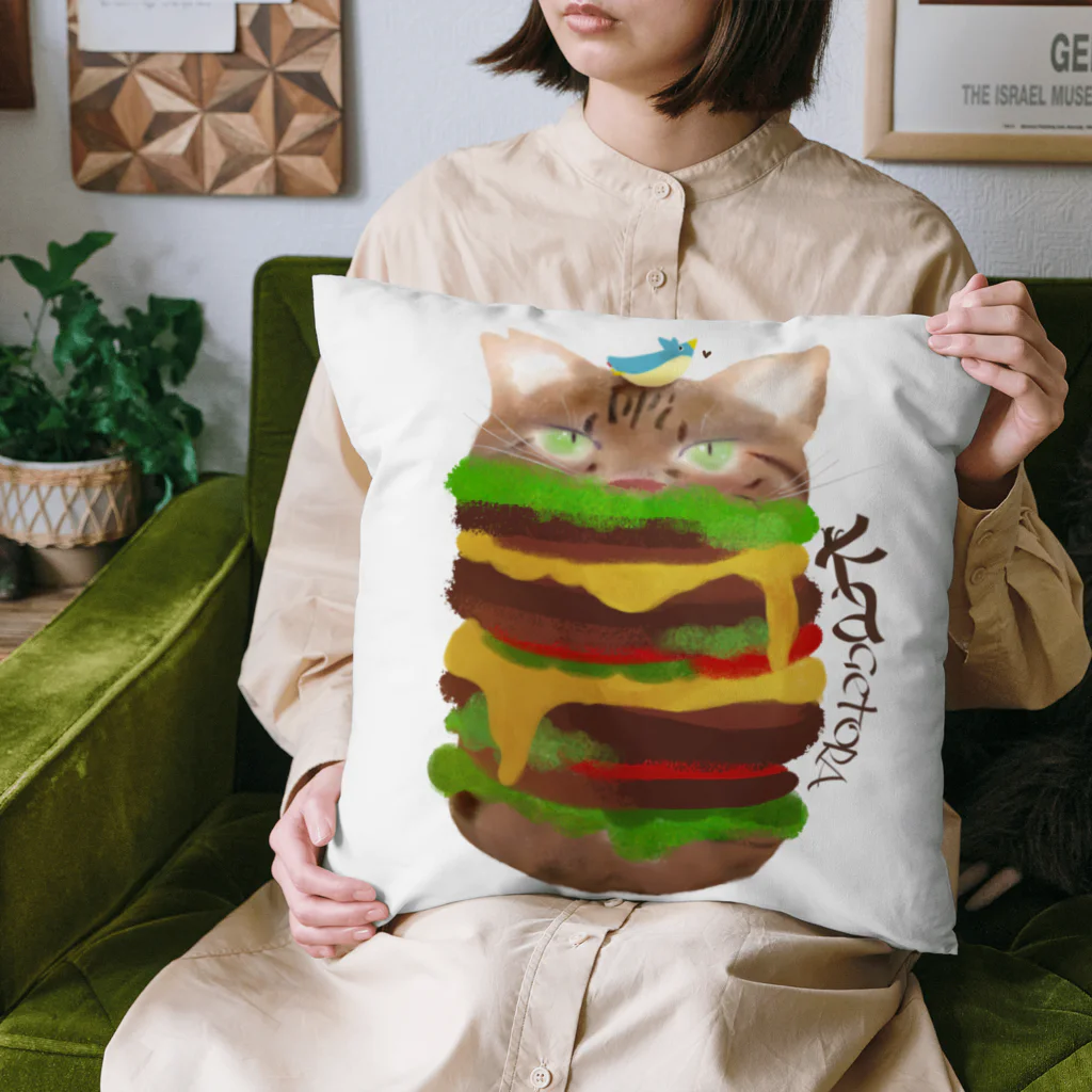 PONTE NOTTEの景虎びっくりバーガー Cushion