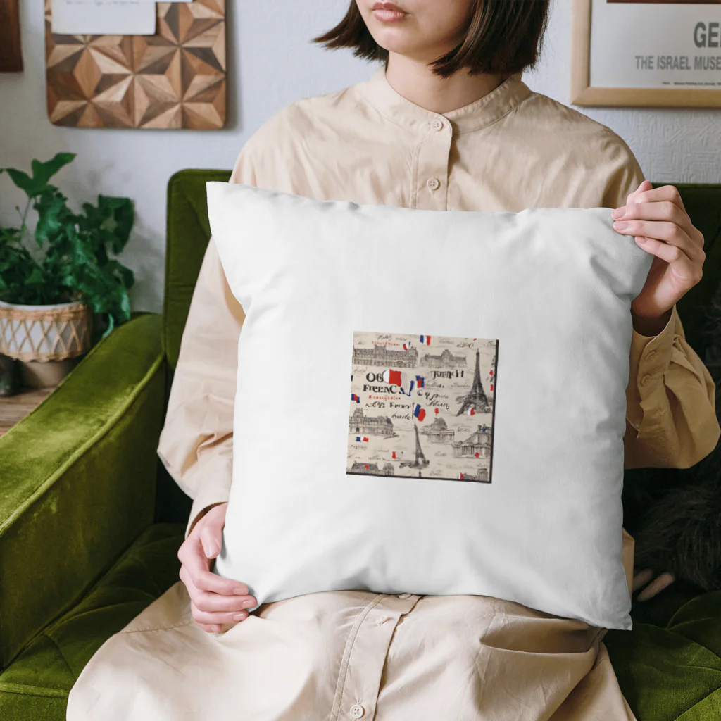 miomio305のフランスアンティーク Cushion