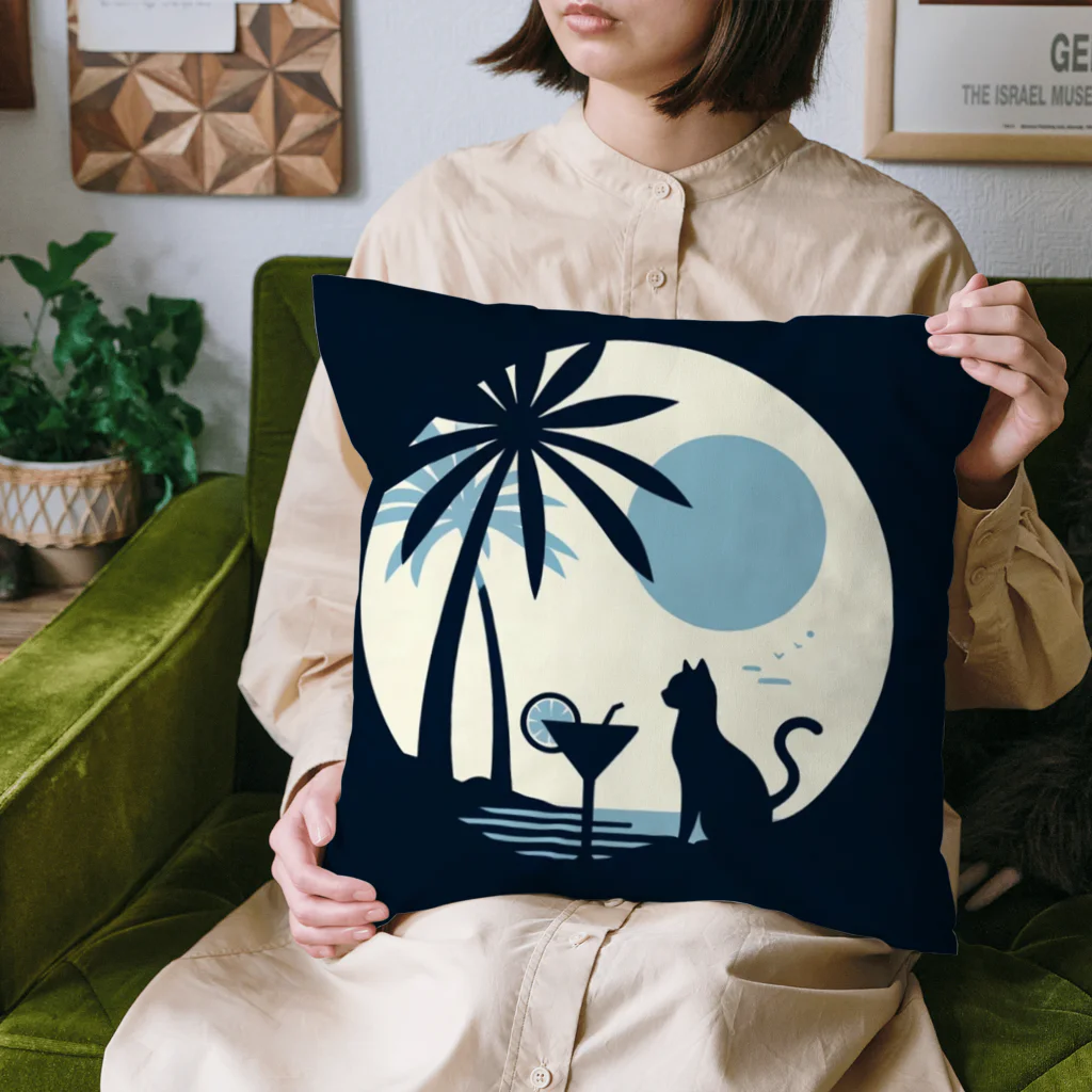 Super_Bluemoonのノスタルジックな広告風🎵 Cushion