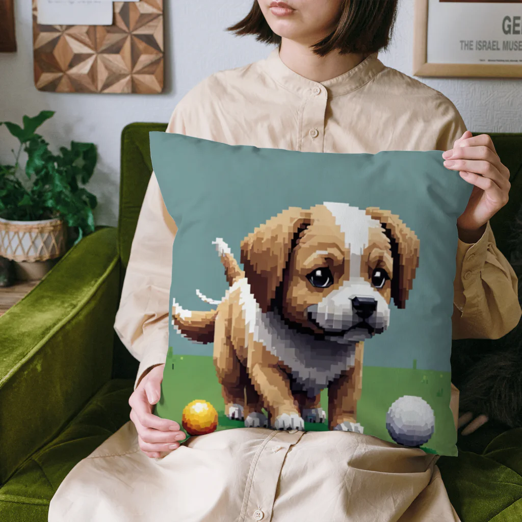 temtemの尻尾を振る犬 Cushion