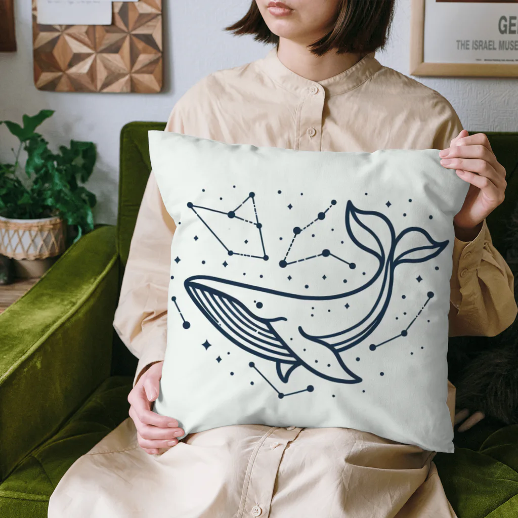 きままにまにまにの海響く鯨歌 Cushion