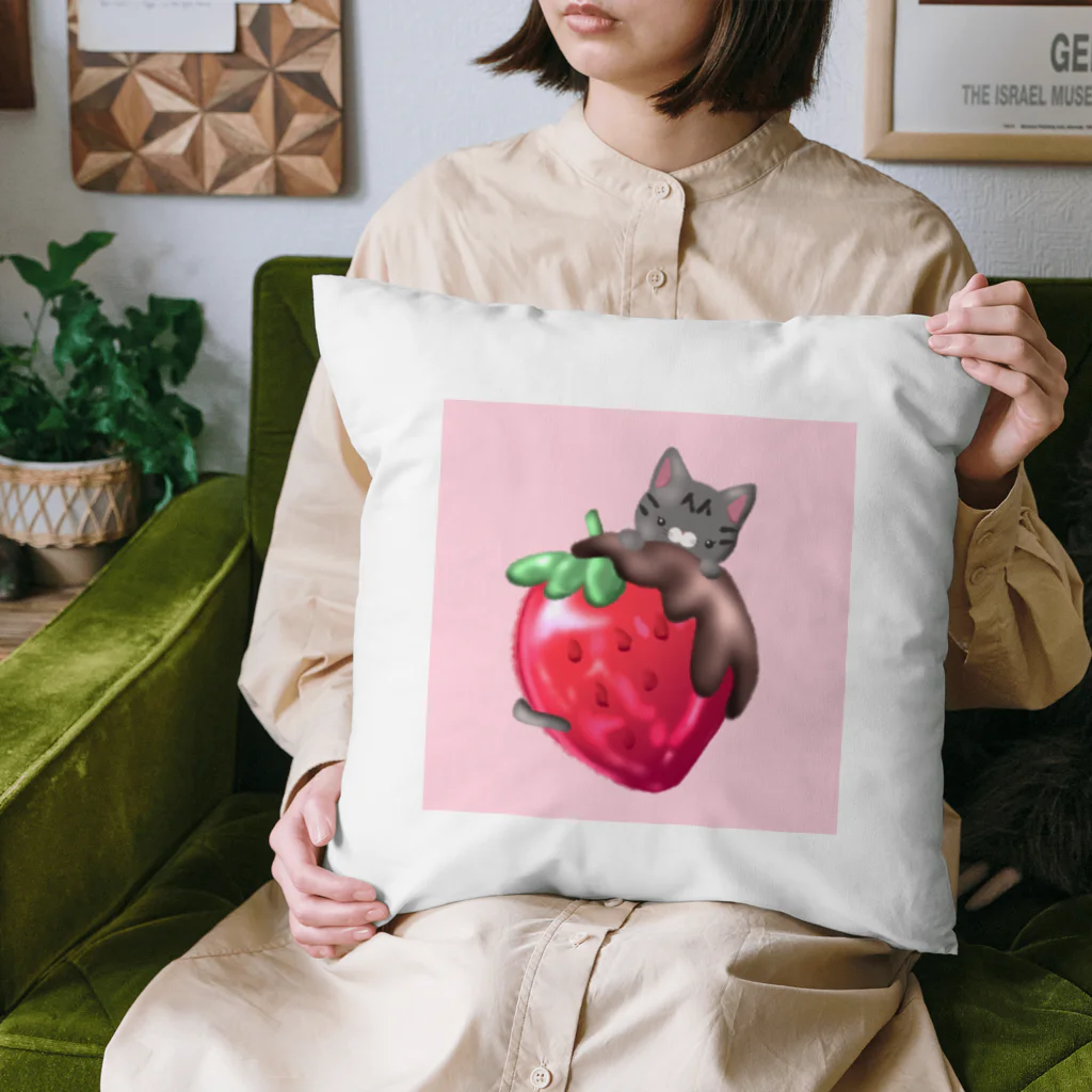 🍓IchigoAme🍓のichigo neco🍓 Cushion