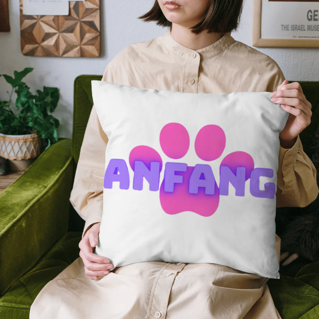 ANFANG のANFANG Dog stamp series  Cushion