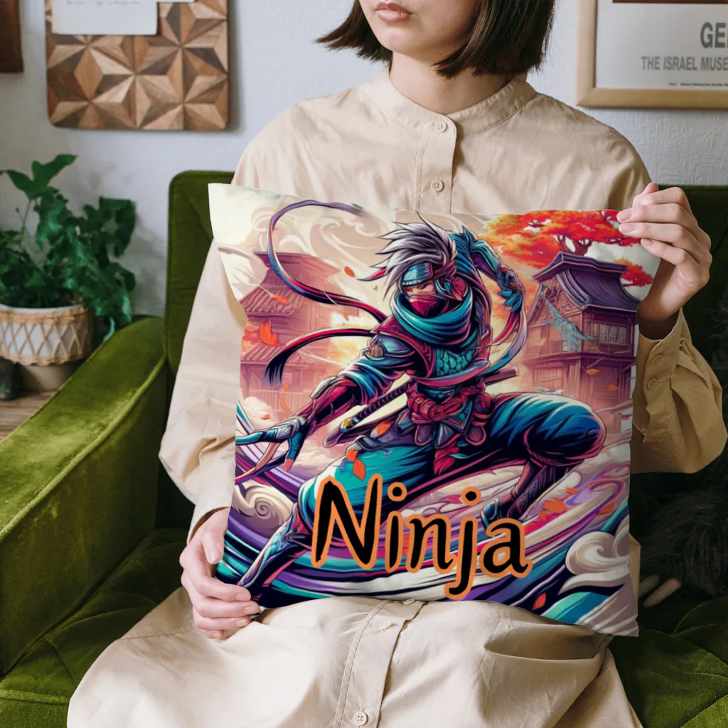 Sakura Sprit【桜魂】のJapanese Ninja Cushion