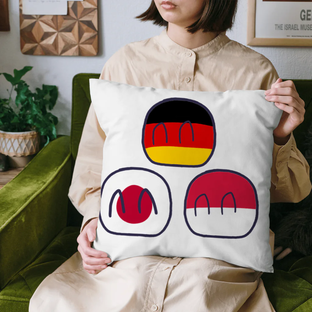 Shop of Haatania Ball (Polandball)のﾎﾟｰﾗﾝﾄﾞﾎﾞｰﾙ色々 Cushion