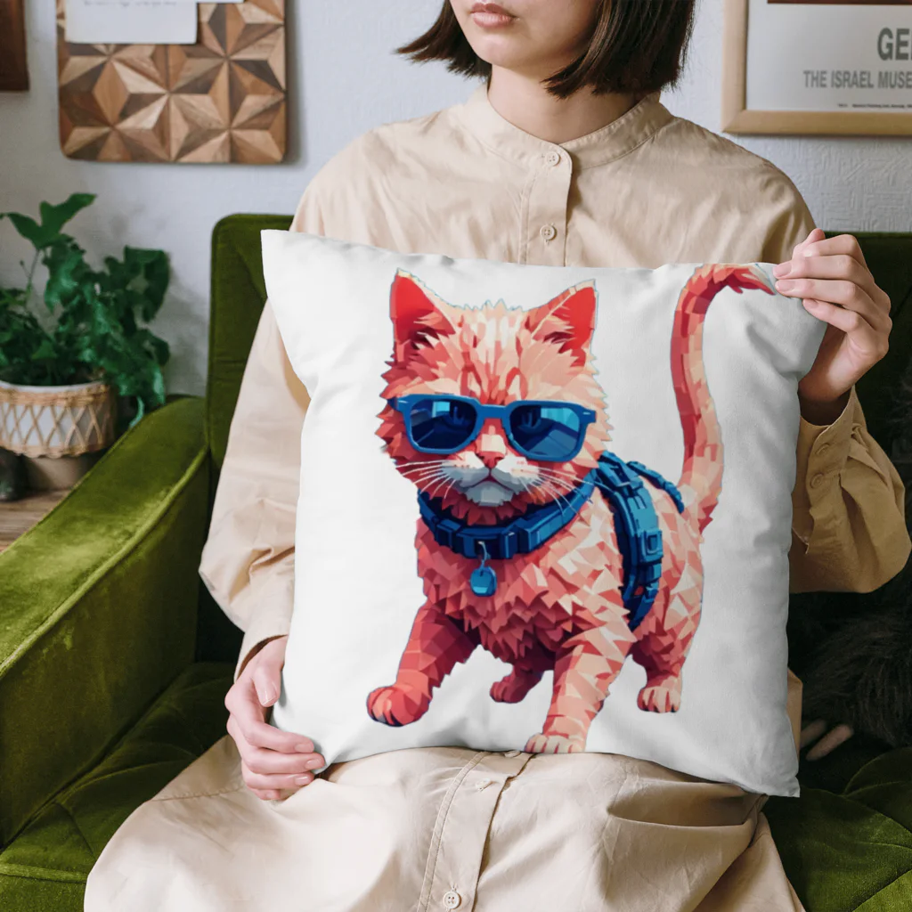 メロンパン猫のイケ猫 Cushion