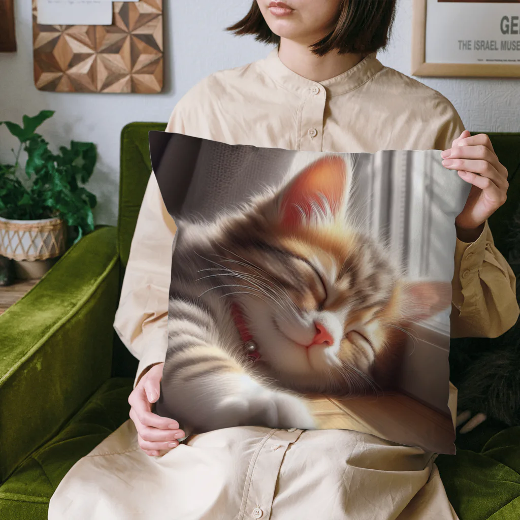 kangekiのお昼寝にゃんこNo.7 Cushion