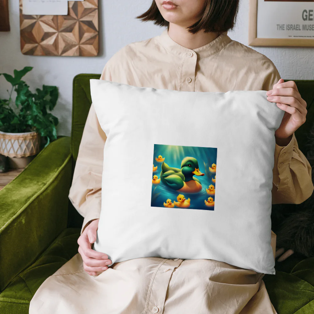 pipi_popoのアヒル Cushion