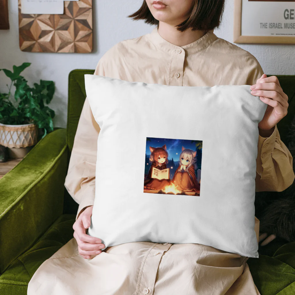 HiroLink's Shopの猫耳姉妹 Cushion