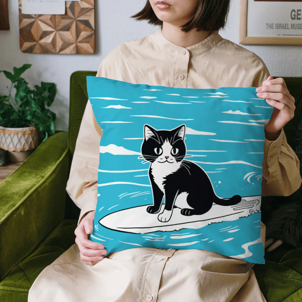 おかづあいのねこちゅうしんの自力で帰れるので大丈夫です Cushion