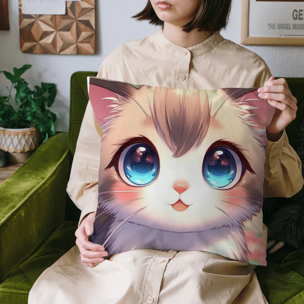 akipoyoのモフモフ Cushion