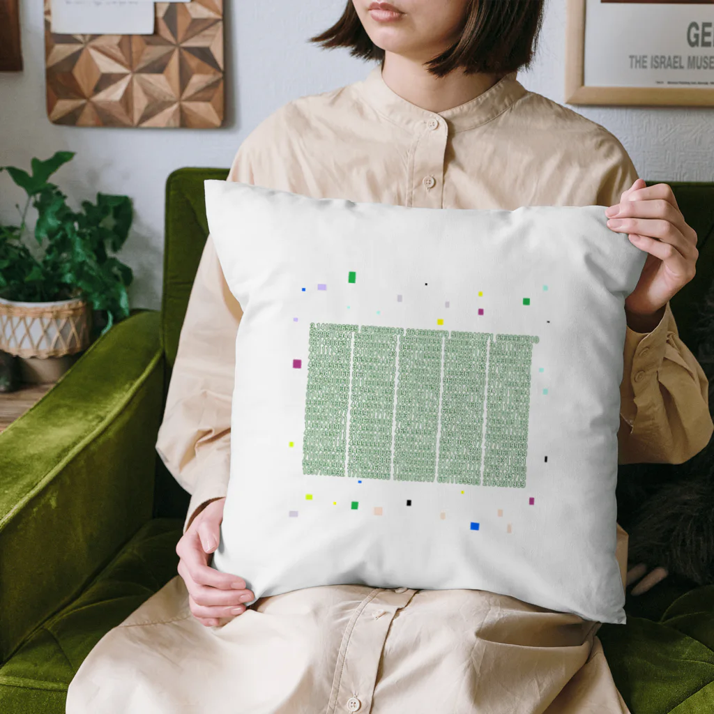 noiSutoaの円周率1000桁 Cushion