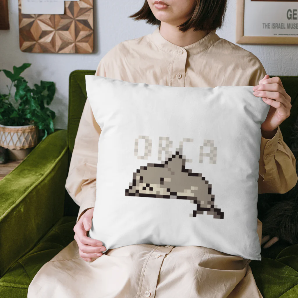 おしゃちのドットシャチ Cushion