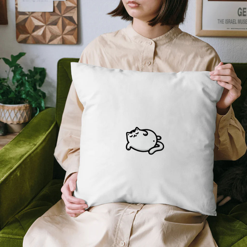 ゆるねこshopのお腹のでてる猫5 Cushion