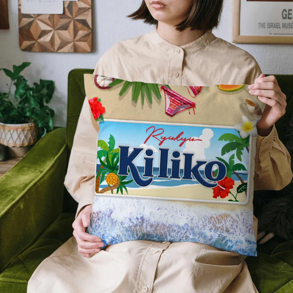 KILIKOStudiosの琉球切子 Cushion