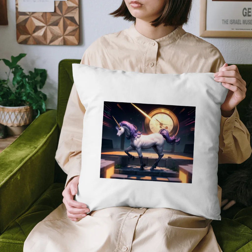 jhajhaのデジタル・クロノス・ユニコーン。 Cushion