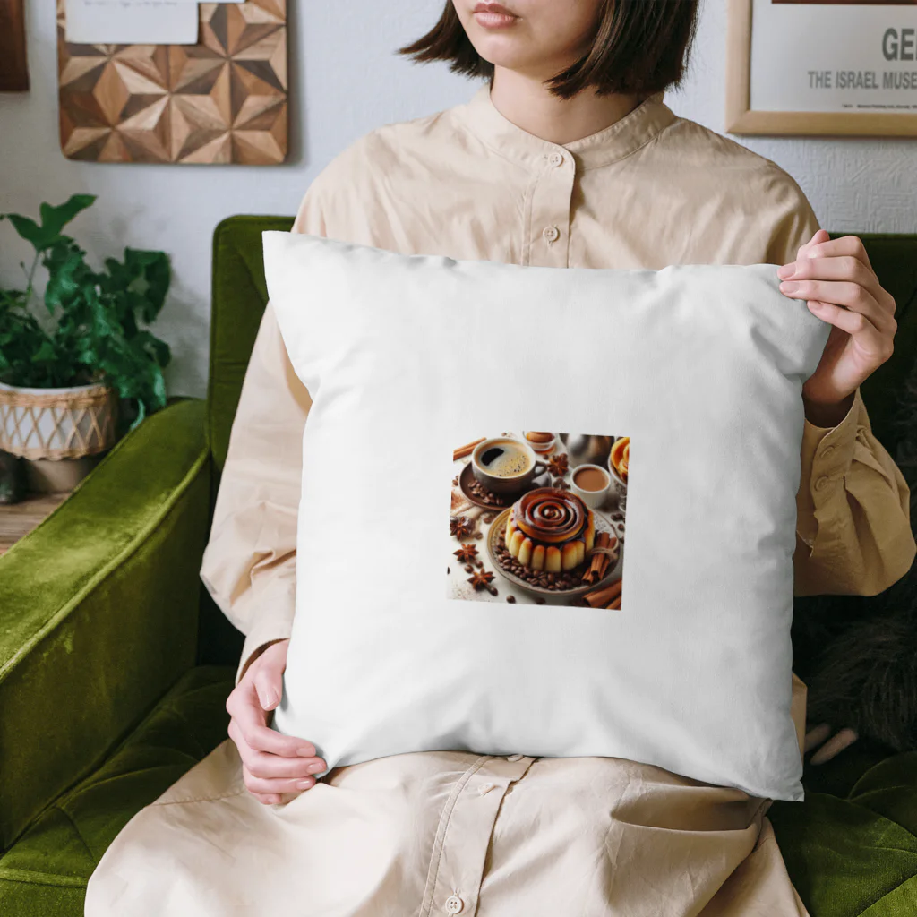 アミュペンの香り高いコーヒーの贅沢コンビネーション✨ Cushion