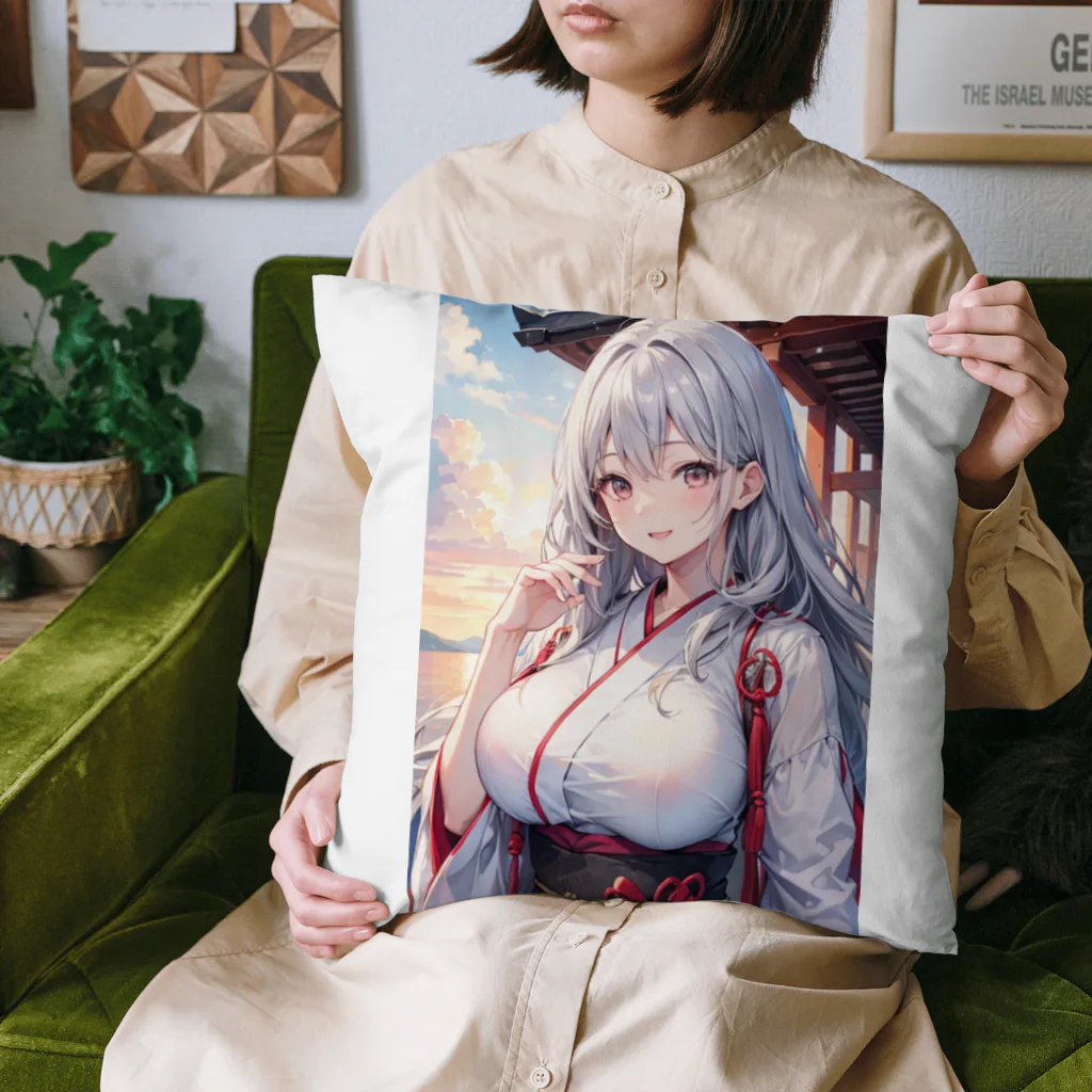 巫女スタぐらむの綺麗な巫女 Cushion