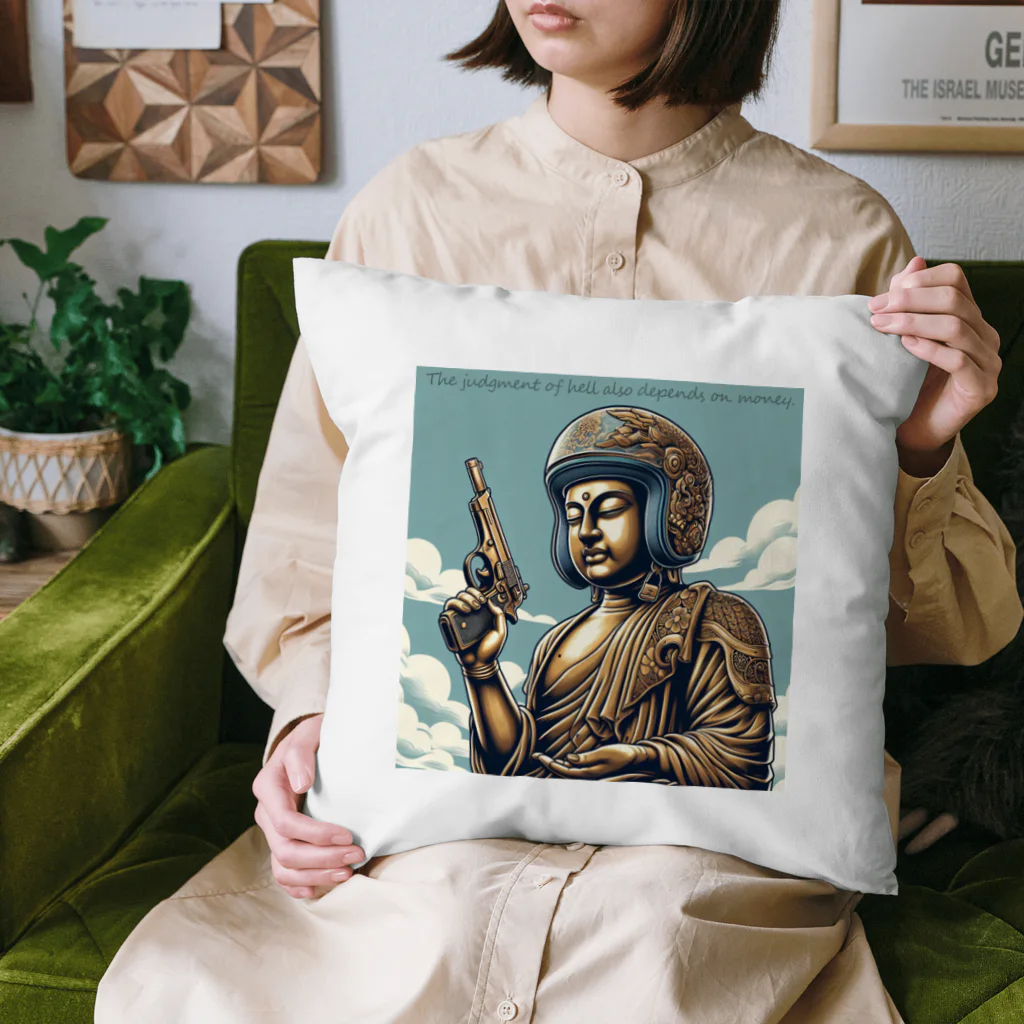 shime_savaの地獄の沙汰も金次第 Cushion