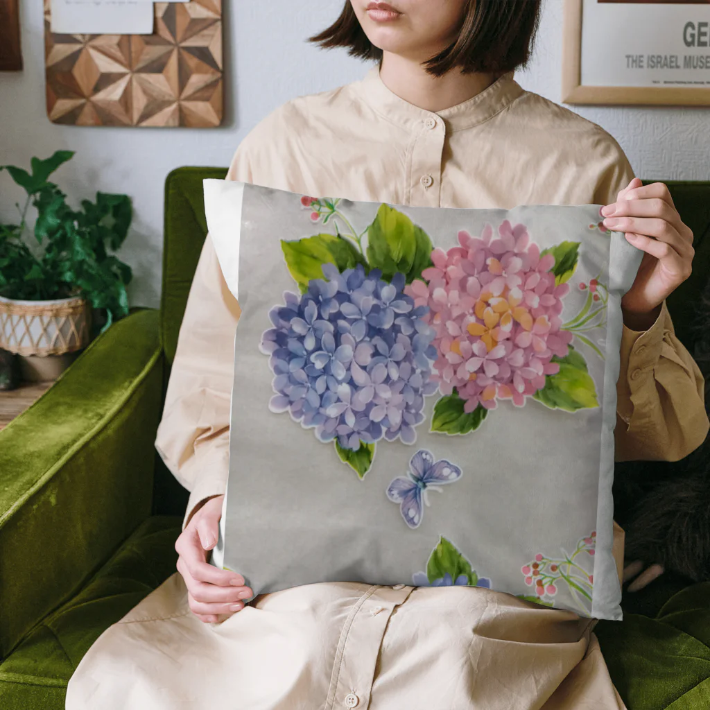 yurisacinの紫陽花 Cushion