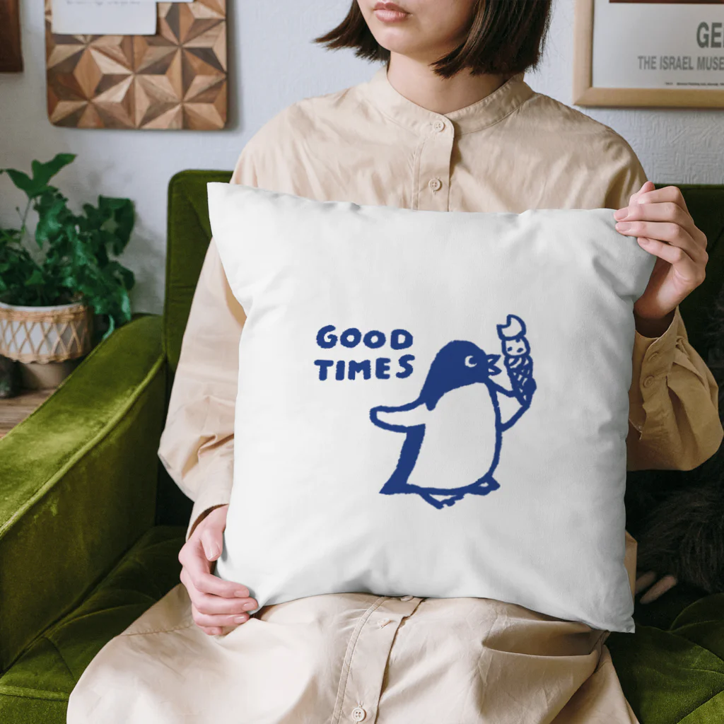 kiki25のペンギンとアイスクリーム Cushion