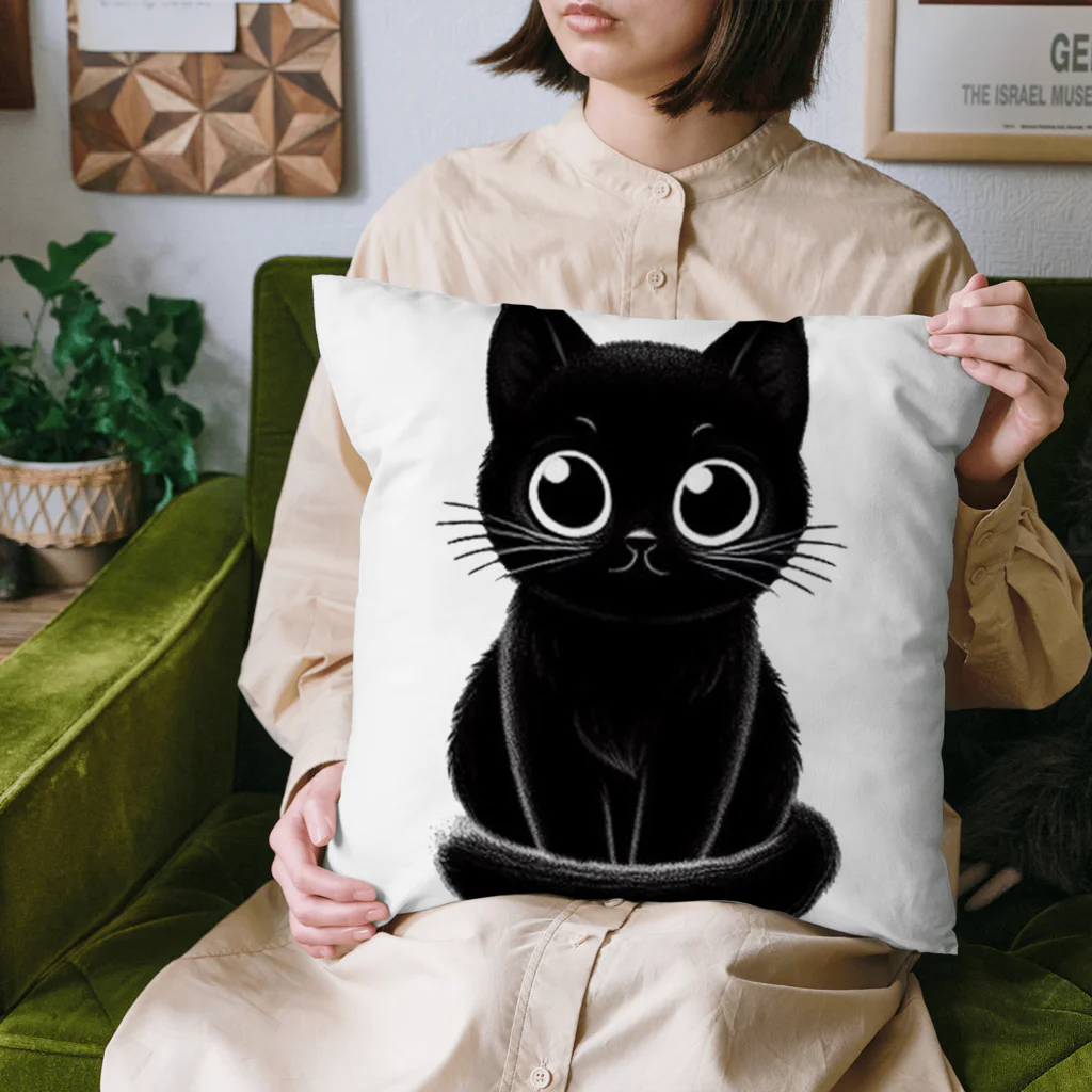 Mizuki・ASIA CATの黒猫さん❤️ Cushion