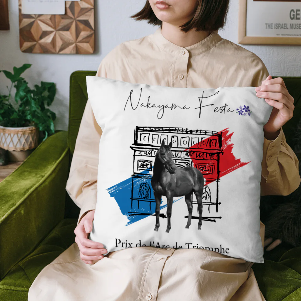 Loveuma. official shopのNakayama Festa 〜Prix de I'Arc de Triomphe〜 by AERU Cushion