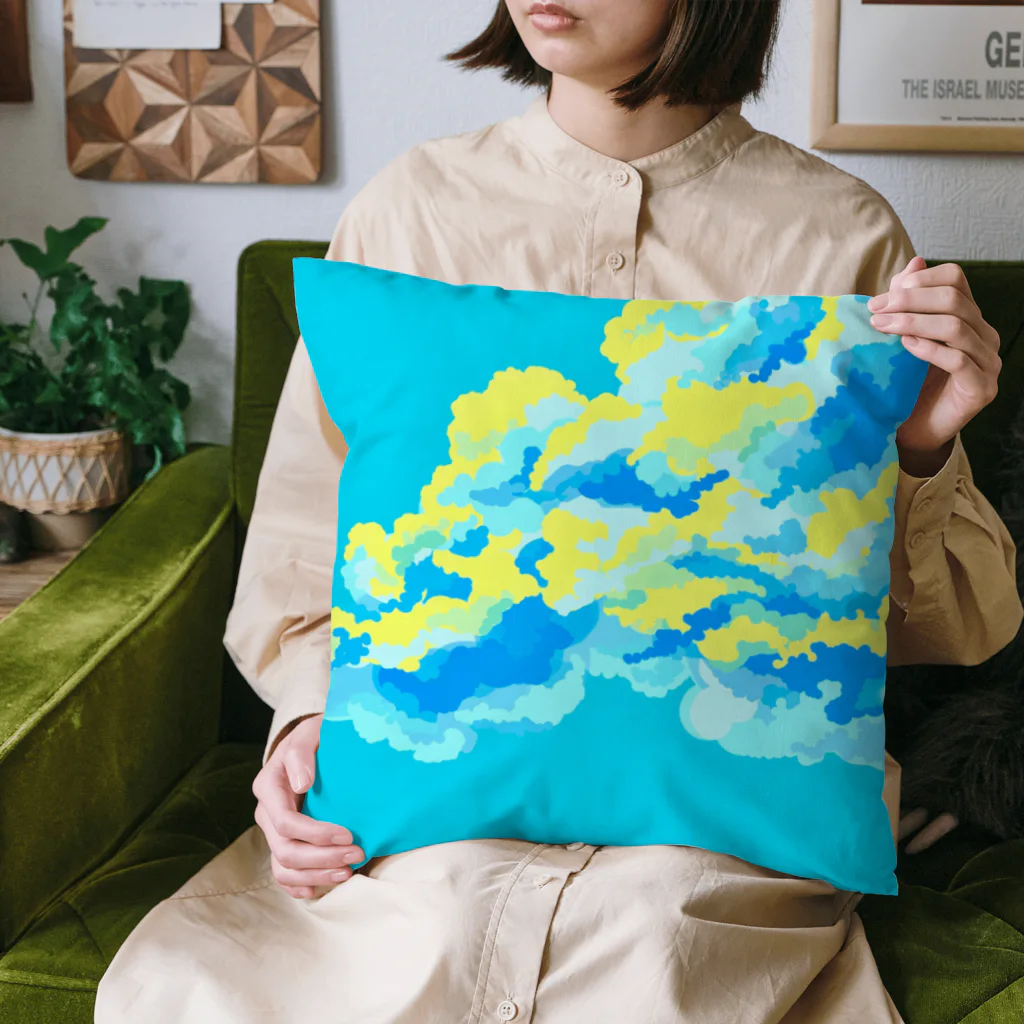 すずめの青い雲 Cushion