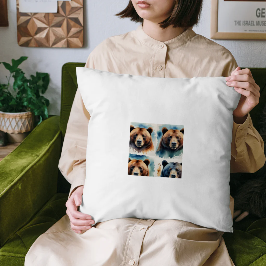 noyunoyuのクマの鼻 Cushion