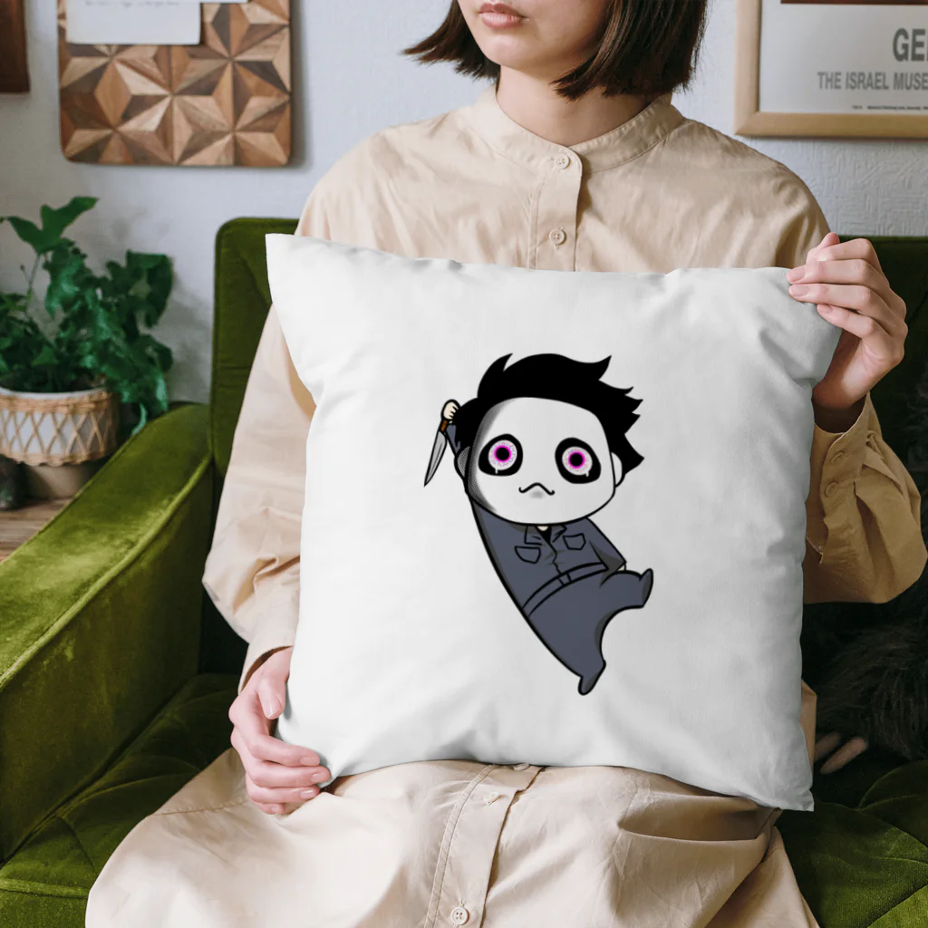 金太郎問屋のイライラマイケルくん Cushion