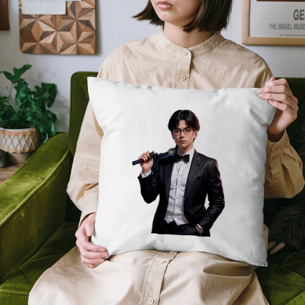 オリジナルグッズショップ KIJITORAの名探偵 Cushion