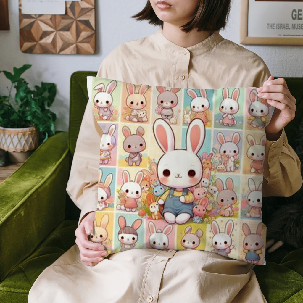 Itgetsbetterのかわいいウサギちゃん Cushion