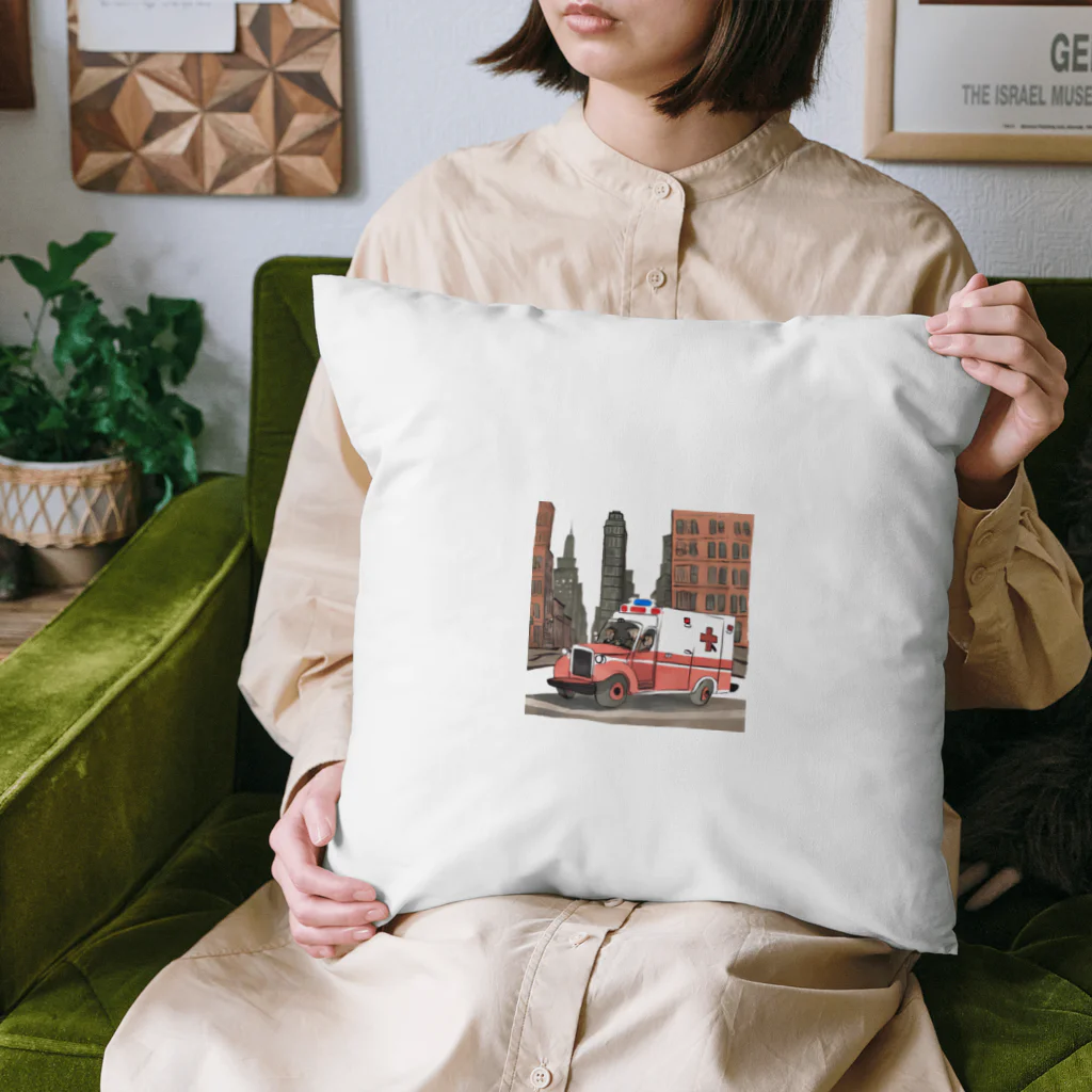 Koutan landの中世の救急隊員 Cushion