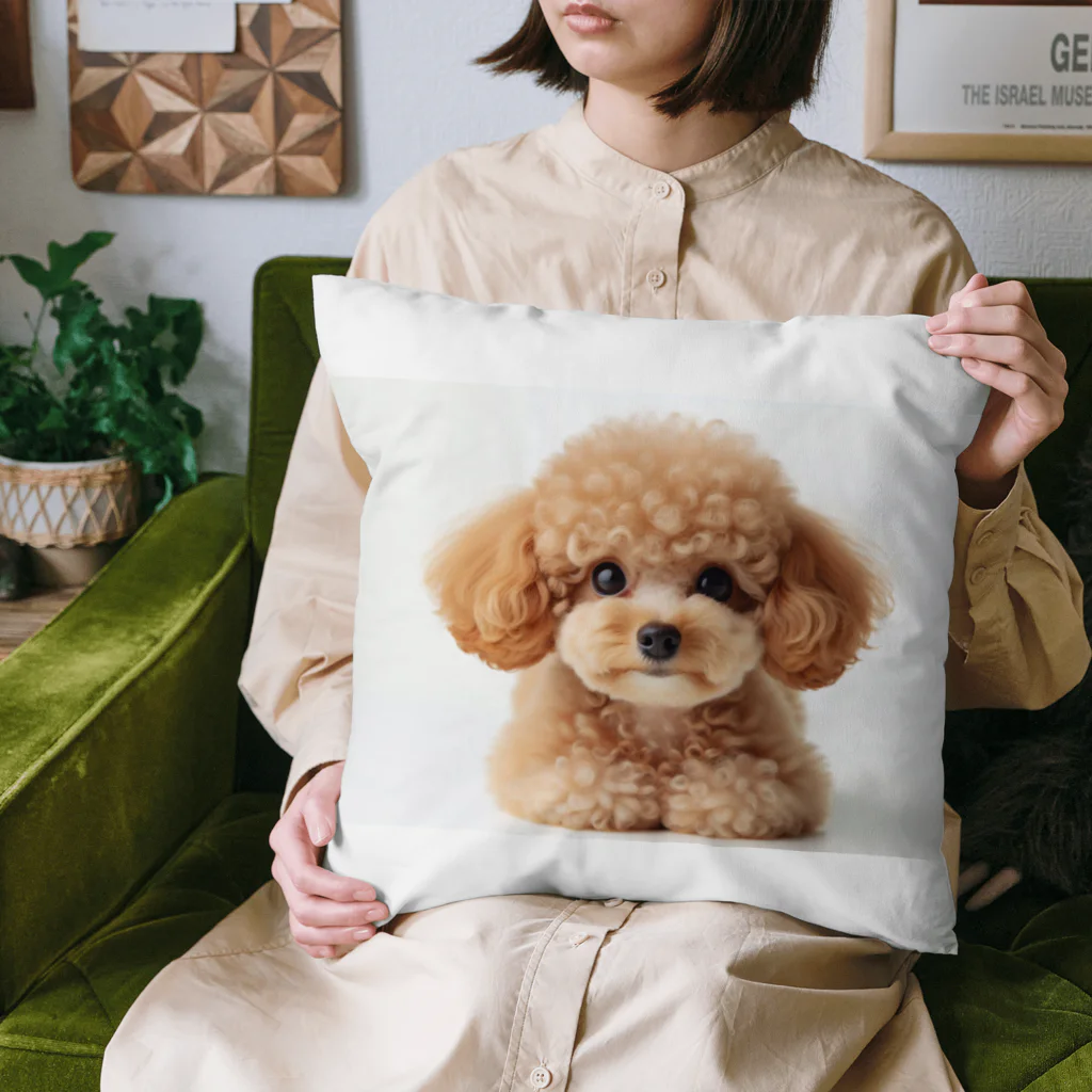 Jonnybanbanの愛しのトイプードル Cushion