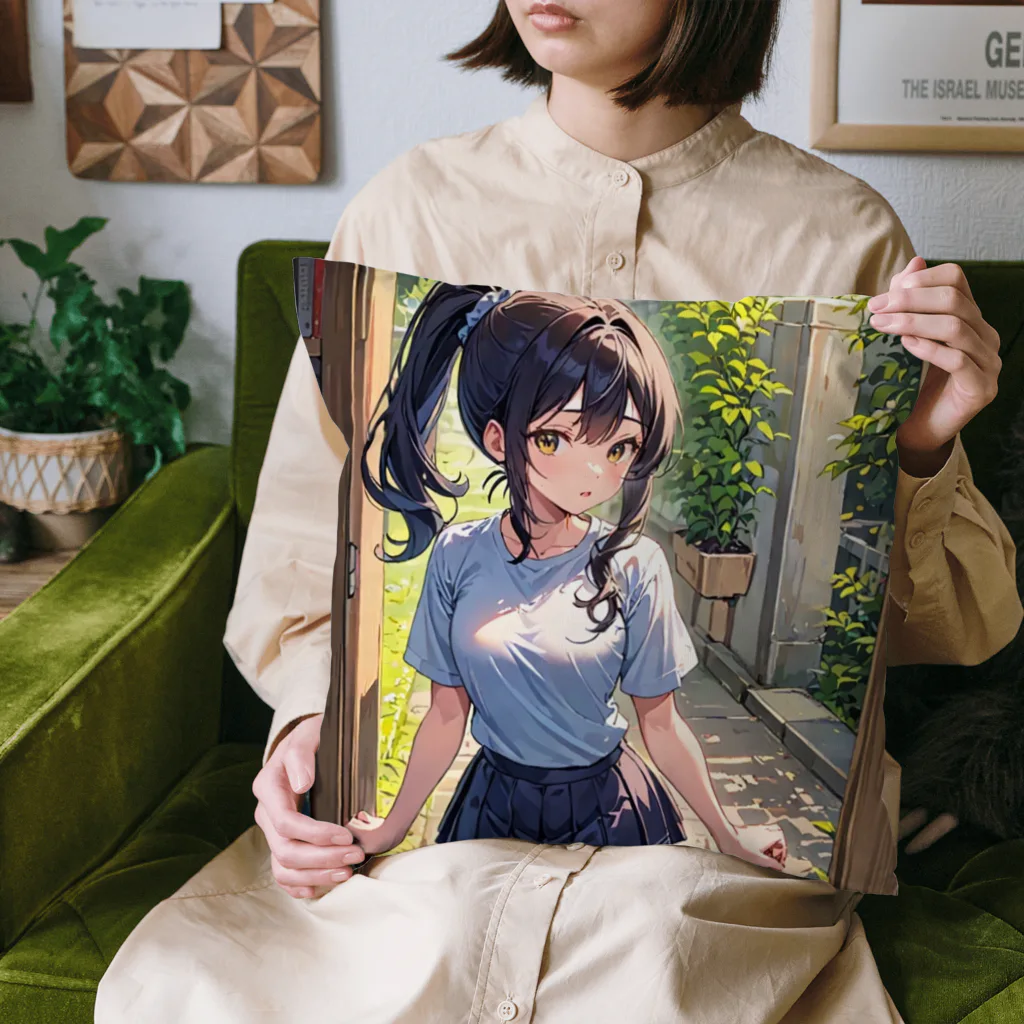 可愛嘘(かわうそ)くんの領域の田舎のJK Cushion