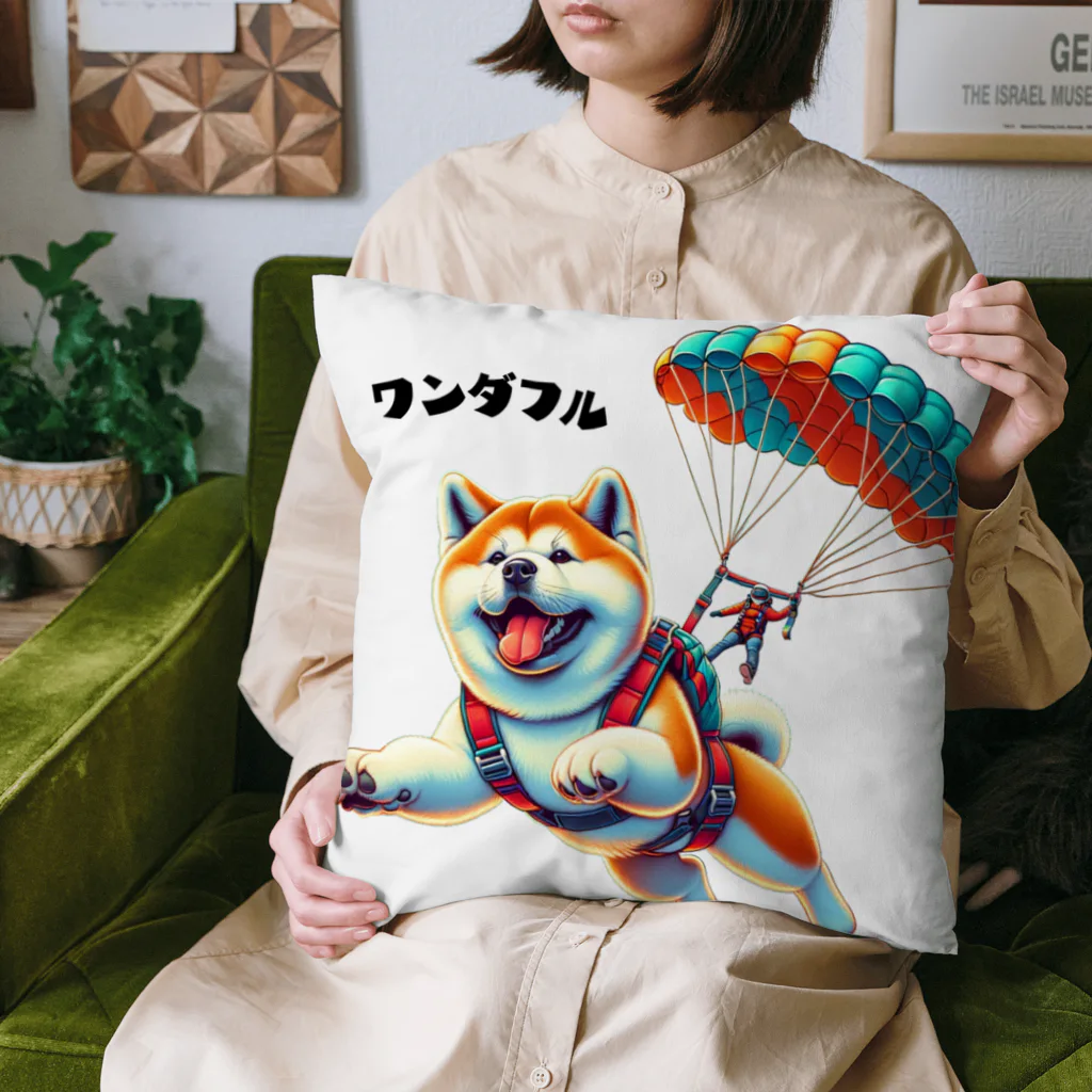 warasuの秋田犬のチャレンジ　１ Cushion