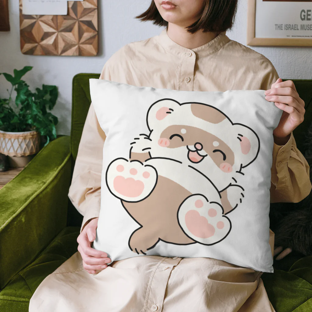 ふぇれねっと＠SUZURIのふぇれっとがころん Cushion