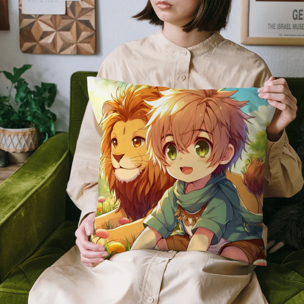 akipoyoのレオとルカ💛 Cushion