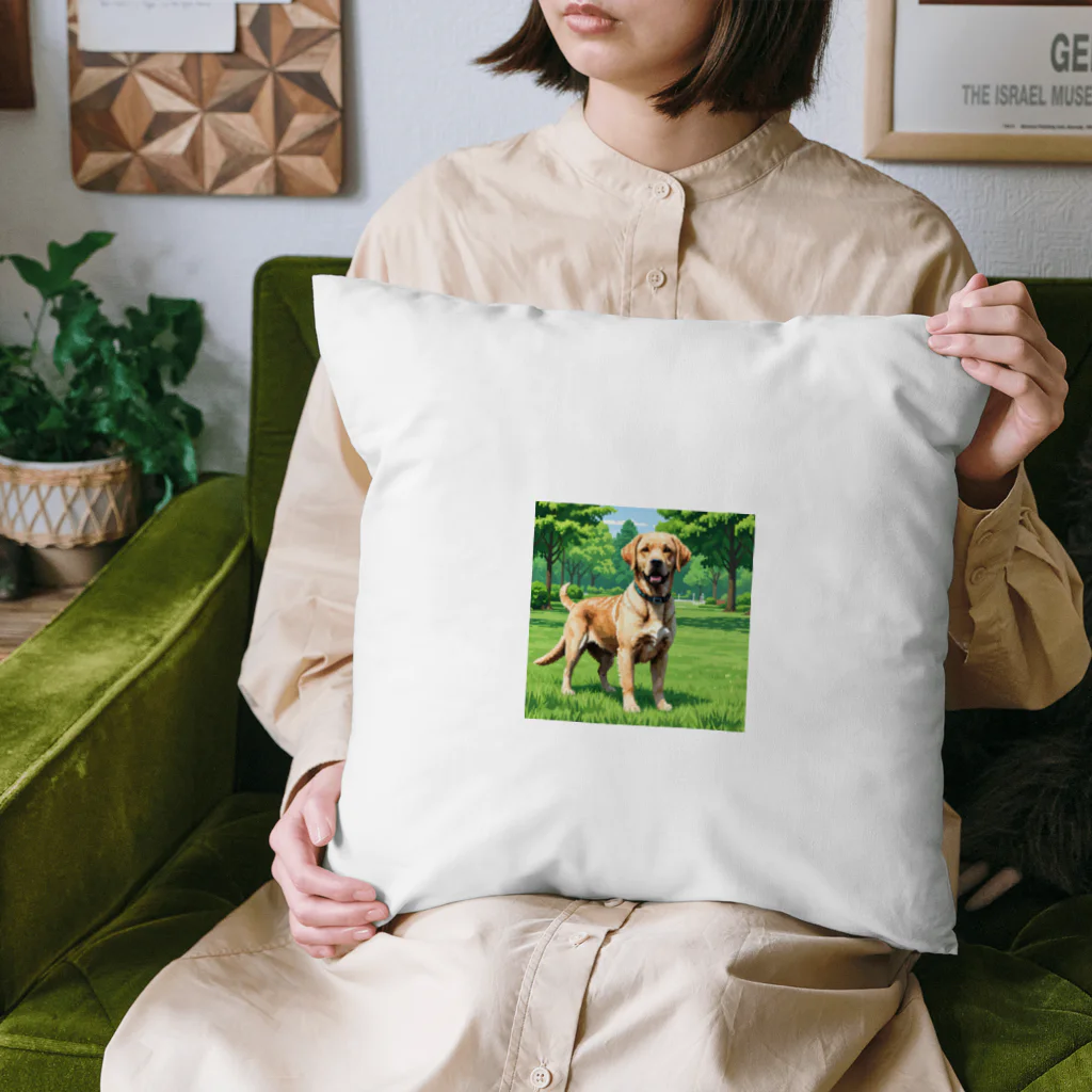 AI副業屋のショウのドット絵のラブラドールレトリバー Cushion