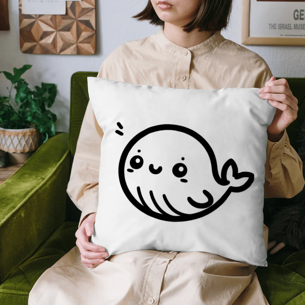 TAKU0822のキュートなクジラグッズ Cushion