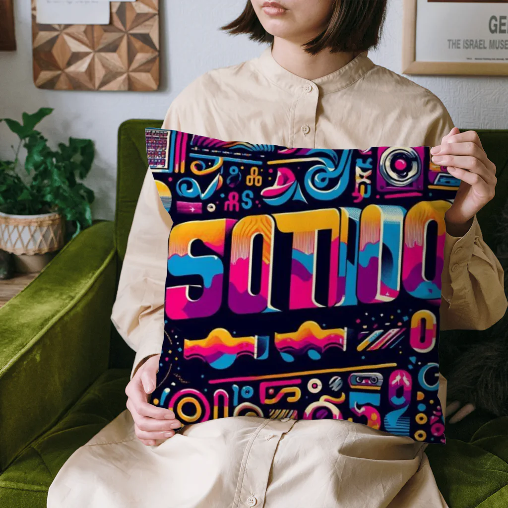 nuuartの1980年代のレトロフォント Cushion