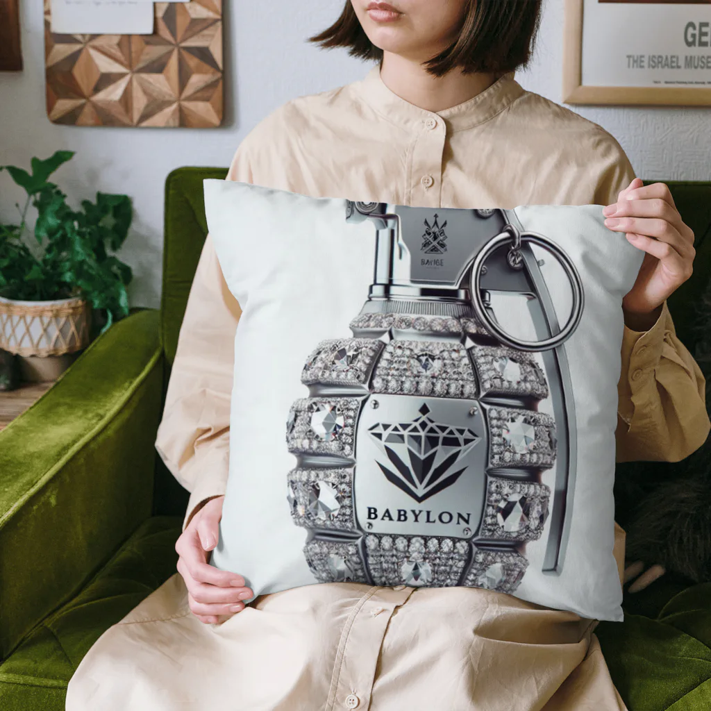 BABYLON  Channel　aiの手榴弾　ダイヤモンド Cushion