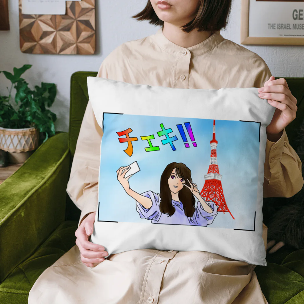 ONPu.ARTのチェキ　カラーバージョン Cushion